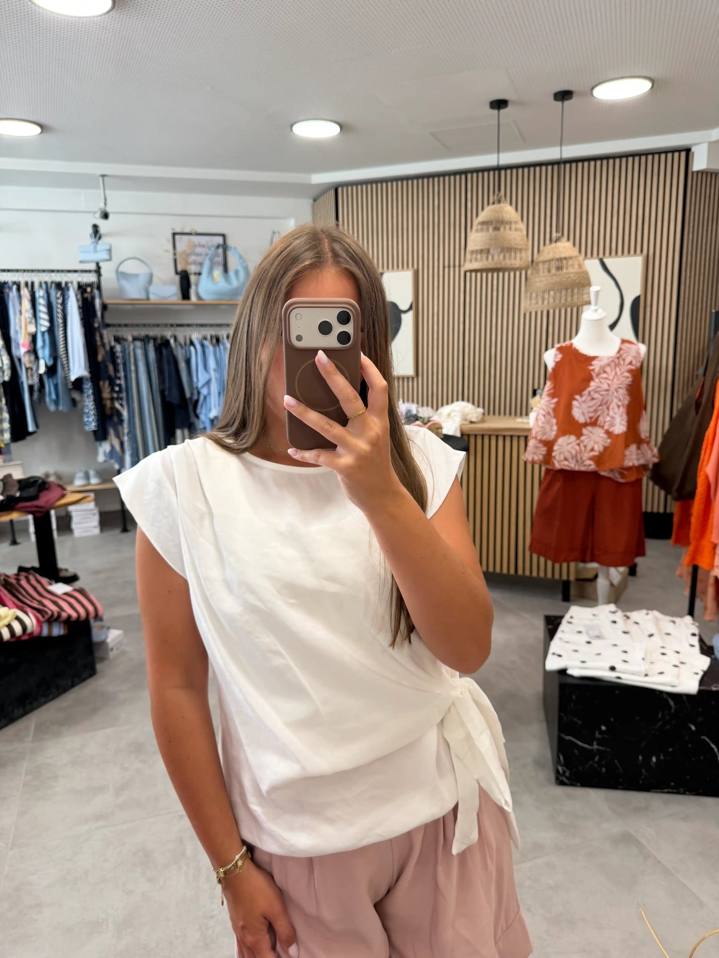 Wickelbluse "Olivia" Weiß