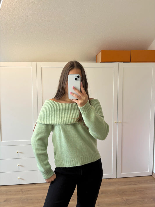 Pullover "Off-Shoulder"