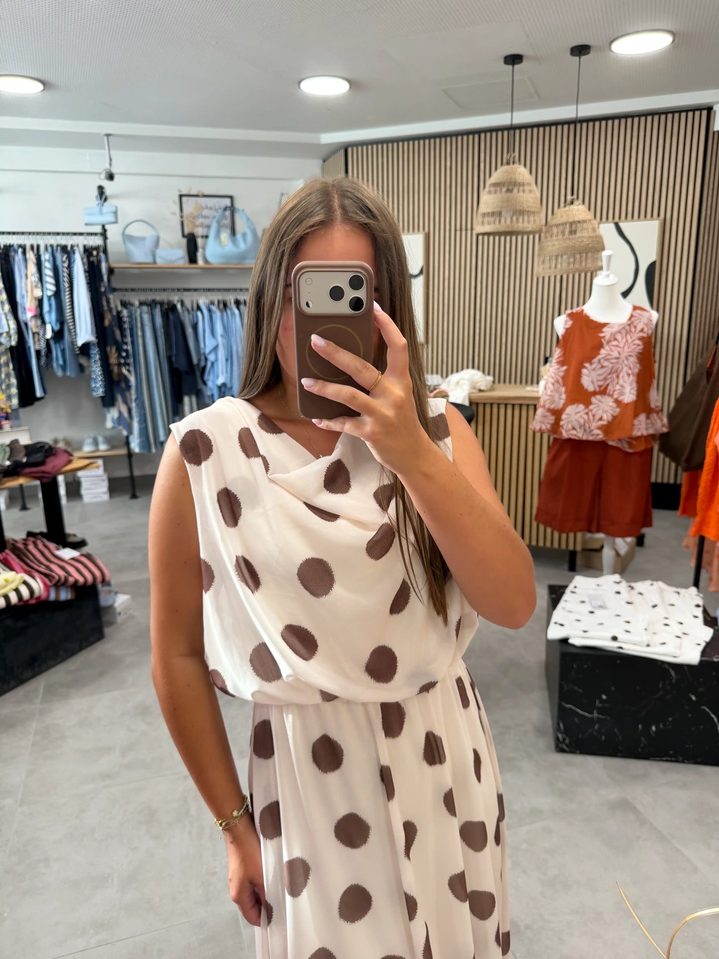 Kleid "Ameliopoints" Weiß