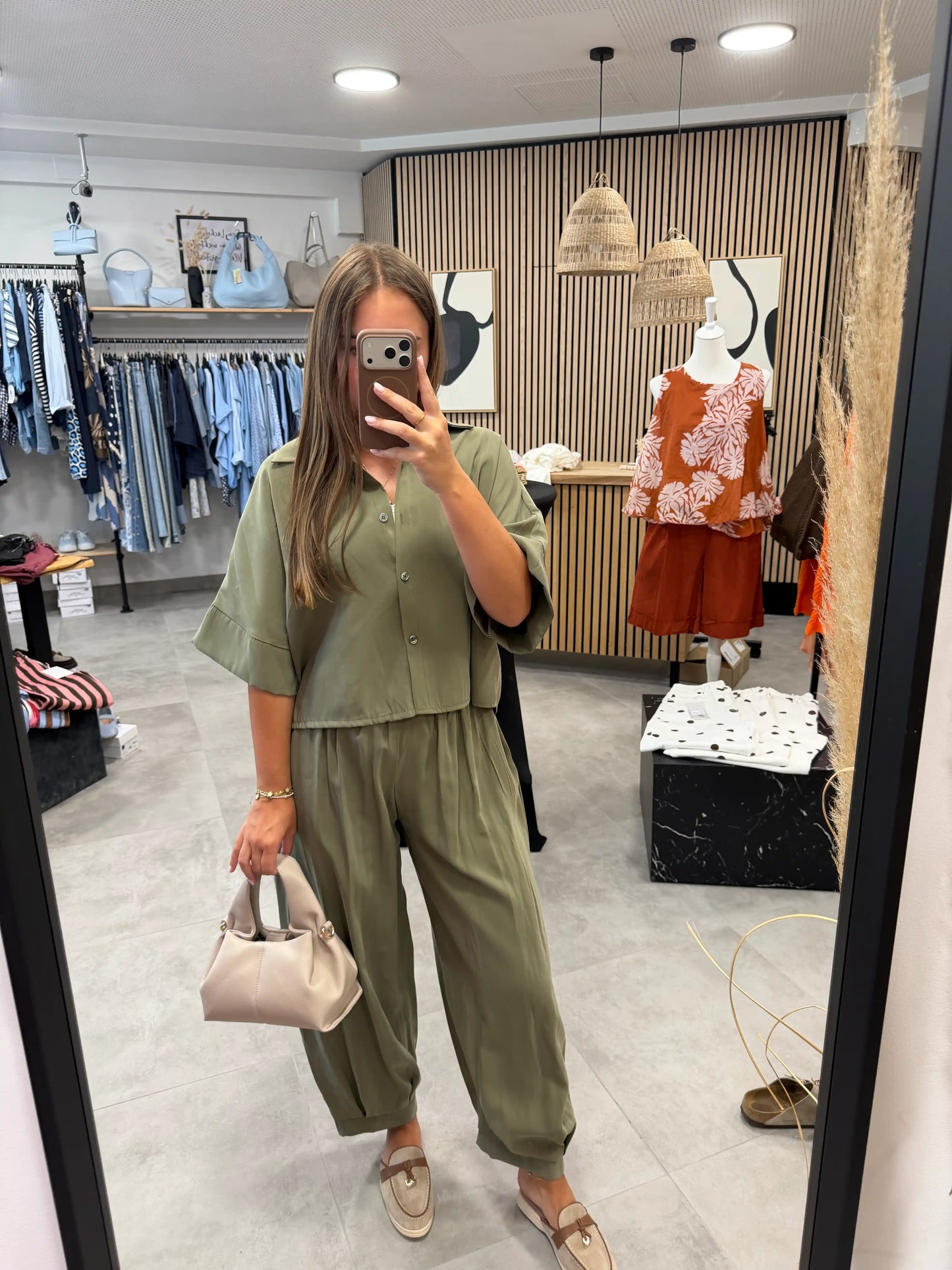 Zweiteiler "Malia" Olive