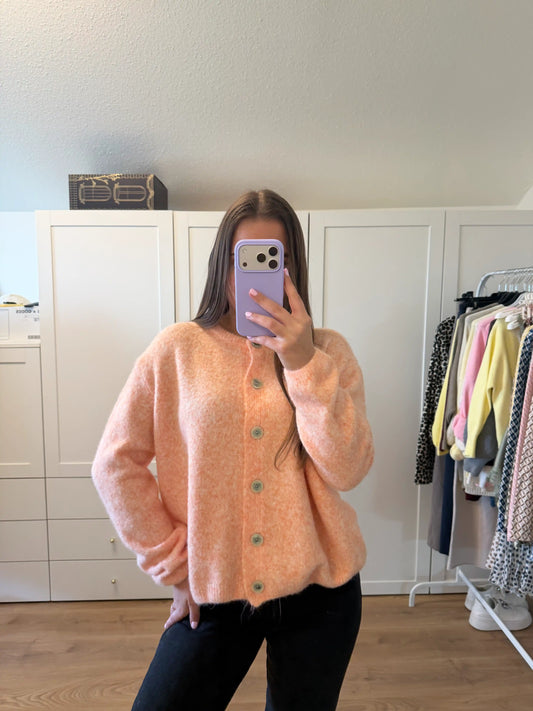Cardigan "Cozy" Pfirsich