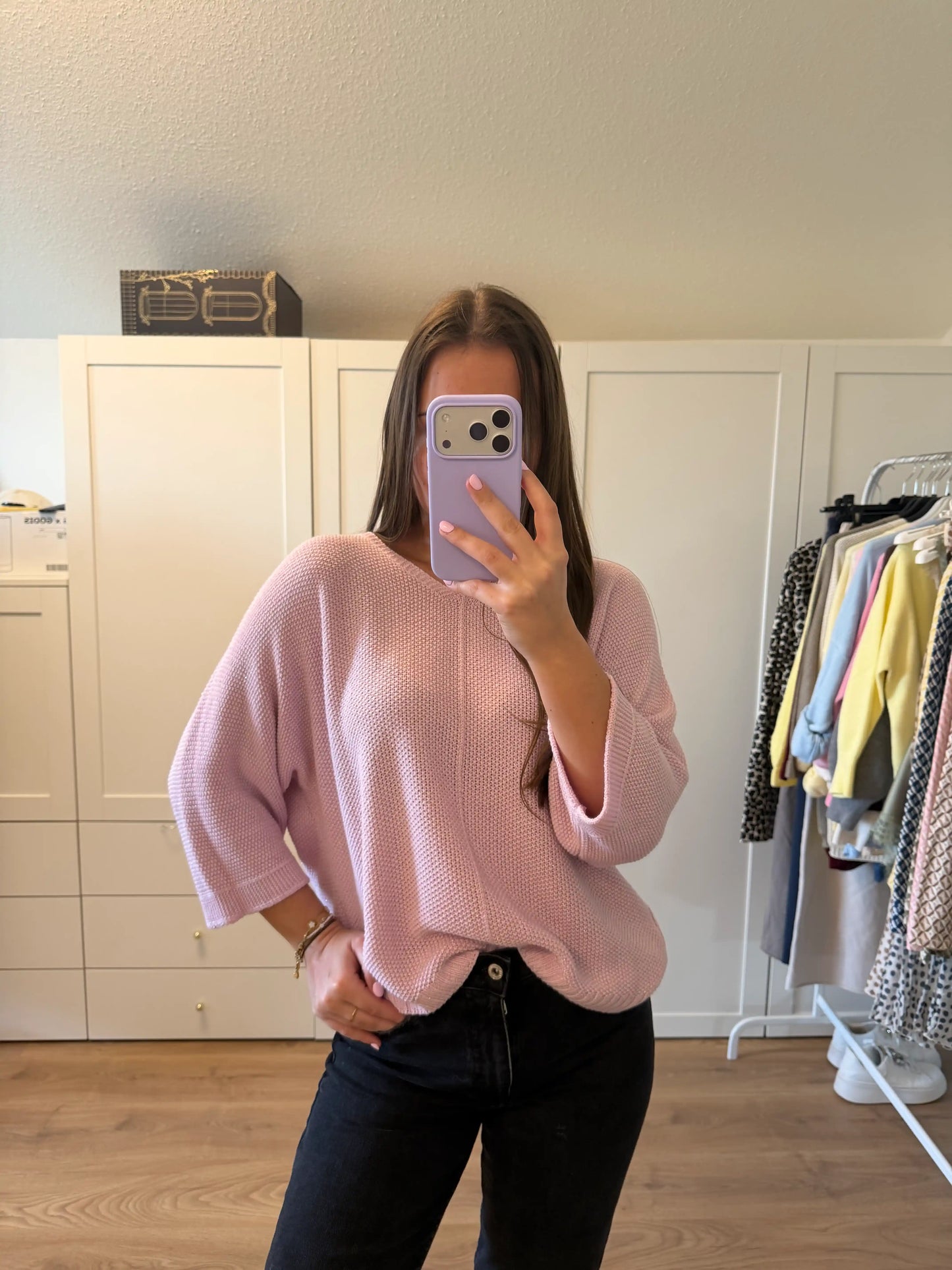 Pullover "Glam" Rosa