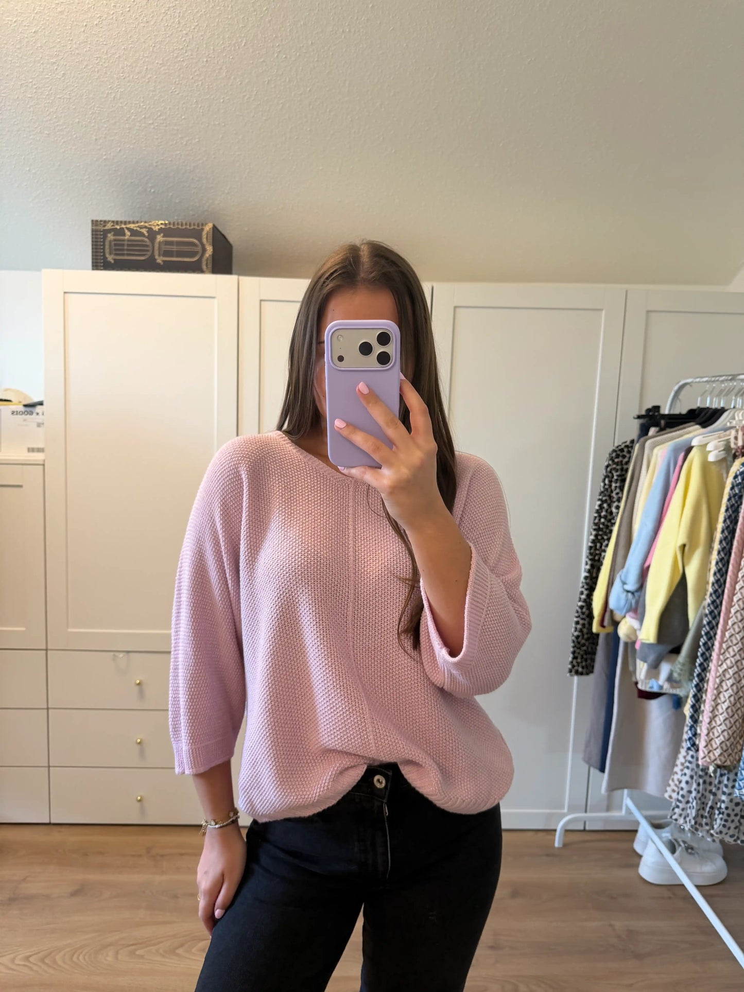 Pullover "Glam" Rosa