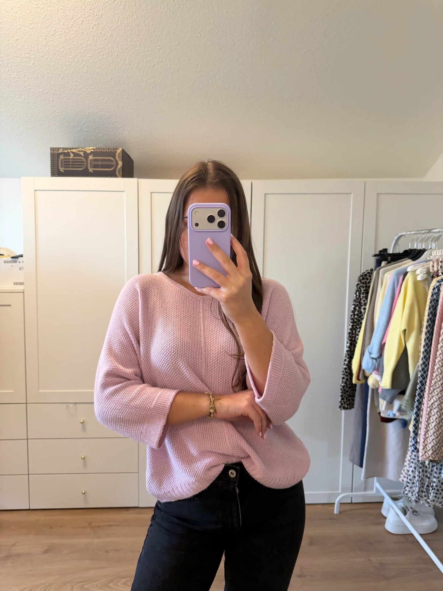 Pullover "Glam" Rosa