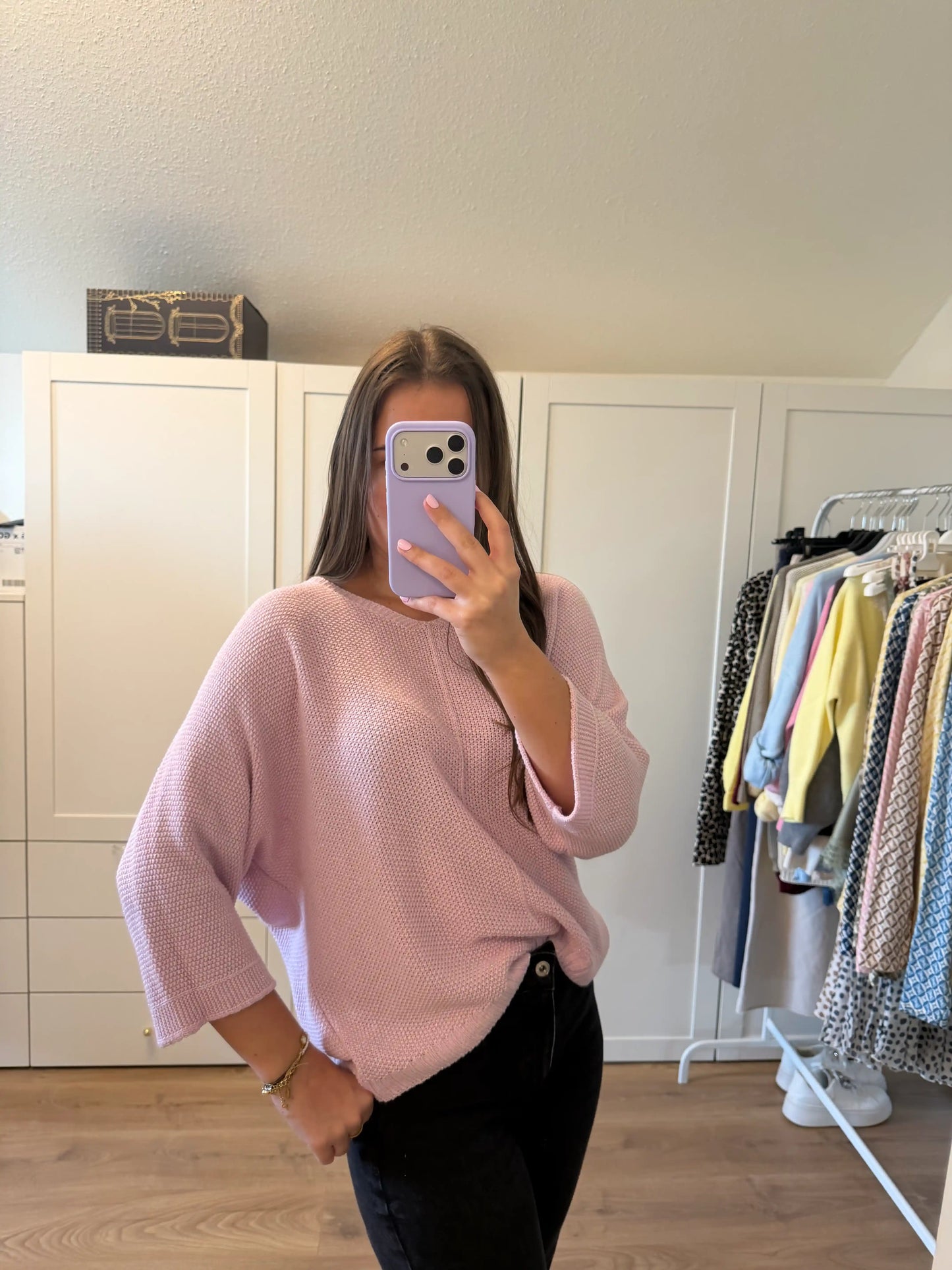 Pullover "Glam" Rosa