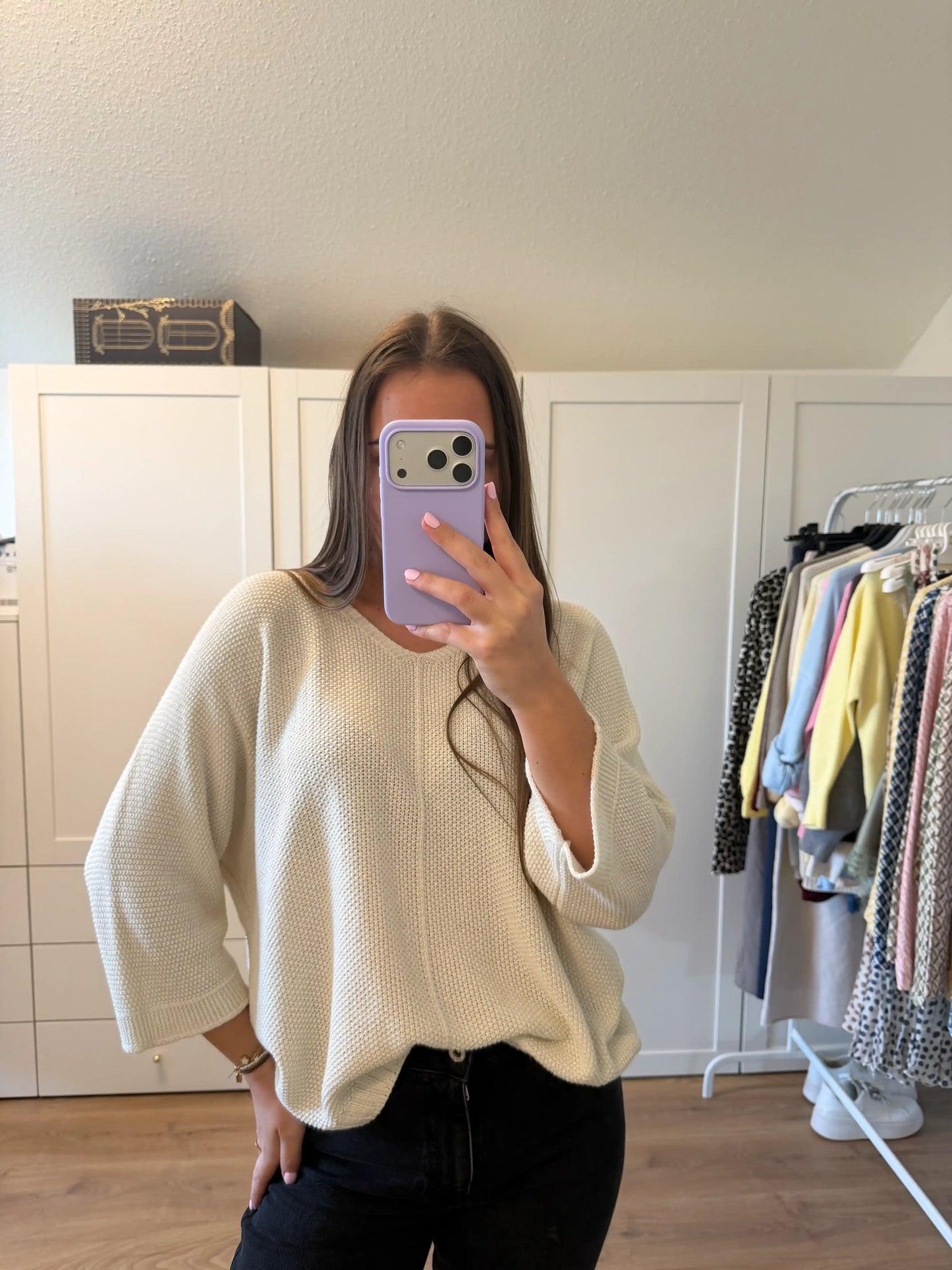 Pullover "Glam" Beige