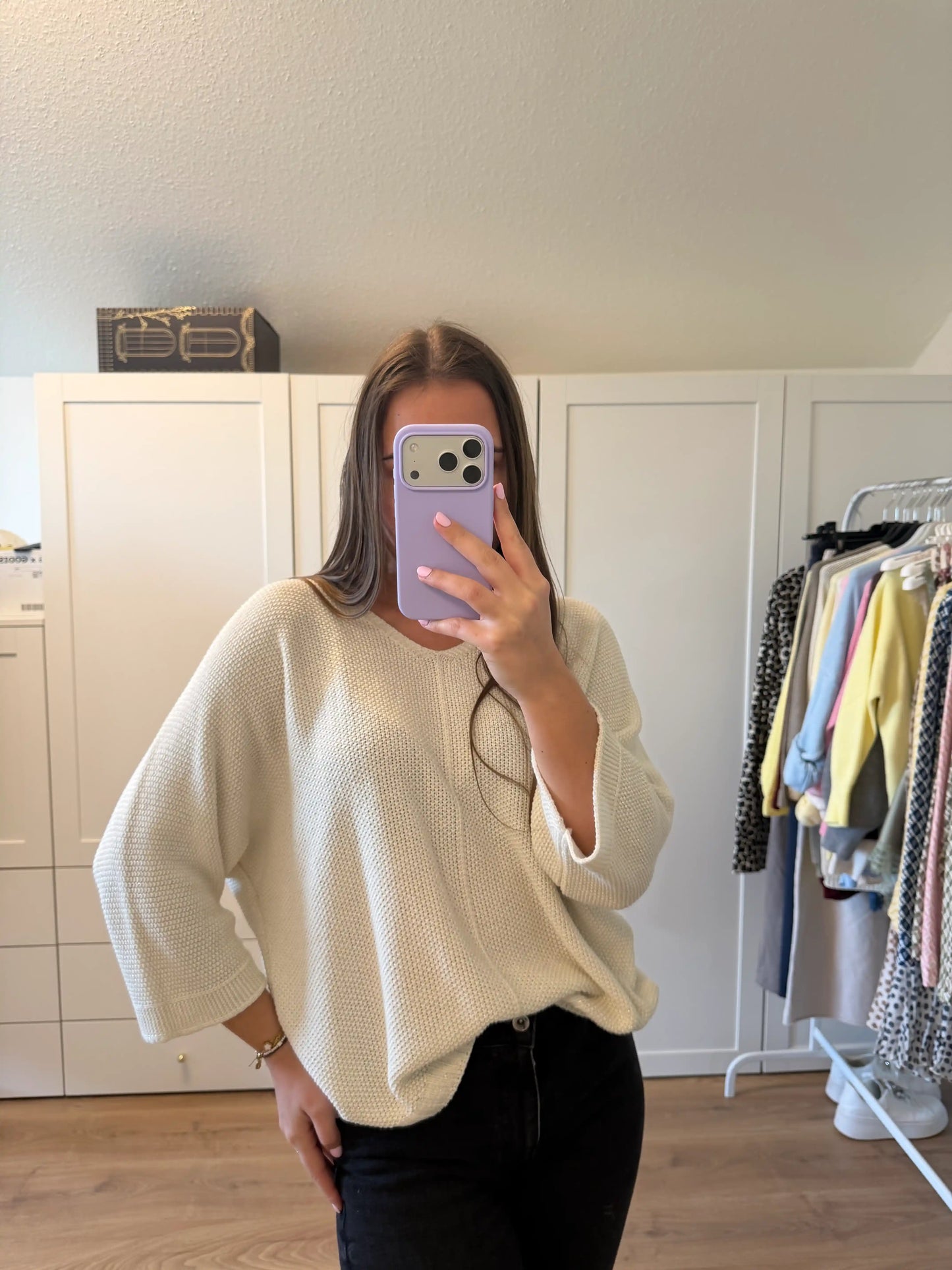 Pullover "Glam" Beige