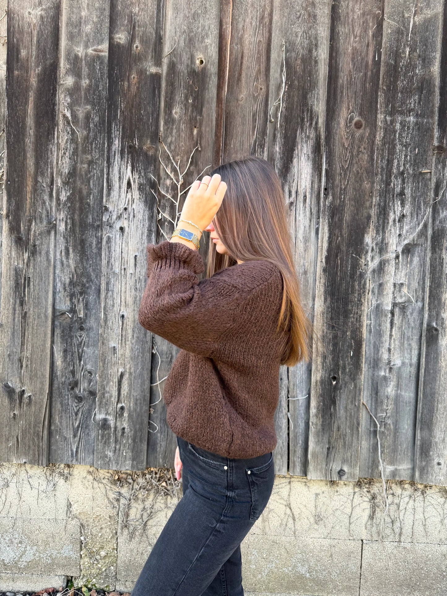 Pullover "Dream" Schokobraun