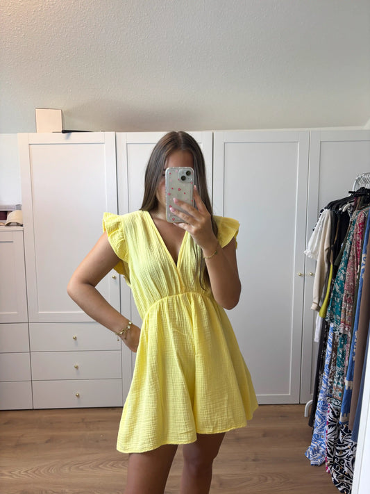 Jumpsuit "Frida" Gelb