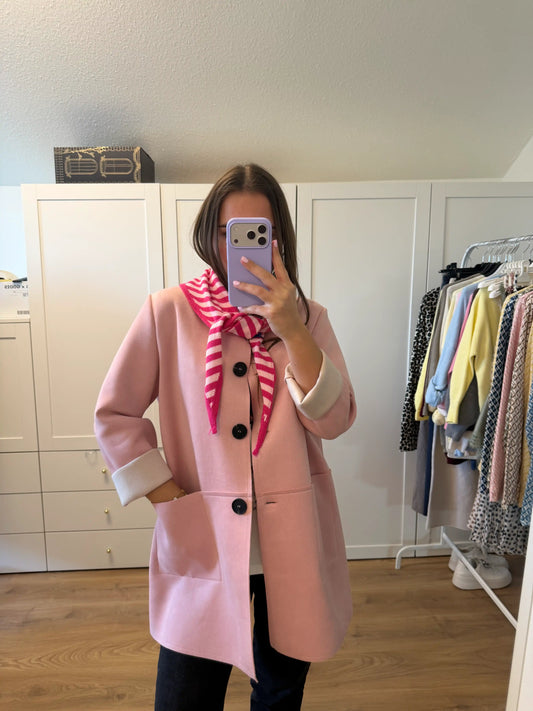 Frühlingsmantel "Soft Chic" Rosa
