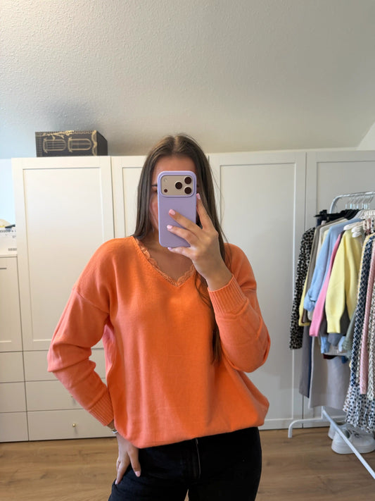 Pullover "Back Bow" Orange