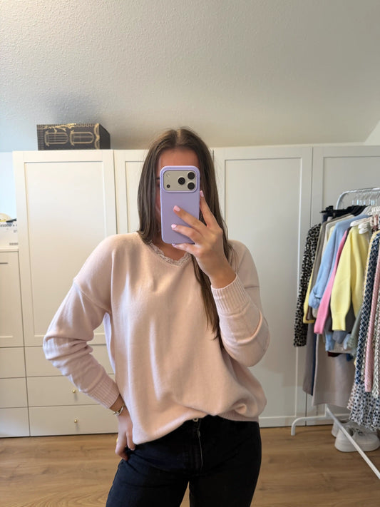 Pullover "Back Bow" Altrosa