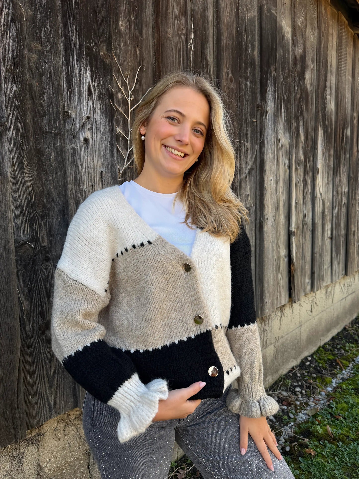 Cardigan "Malia" Schwarz