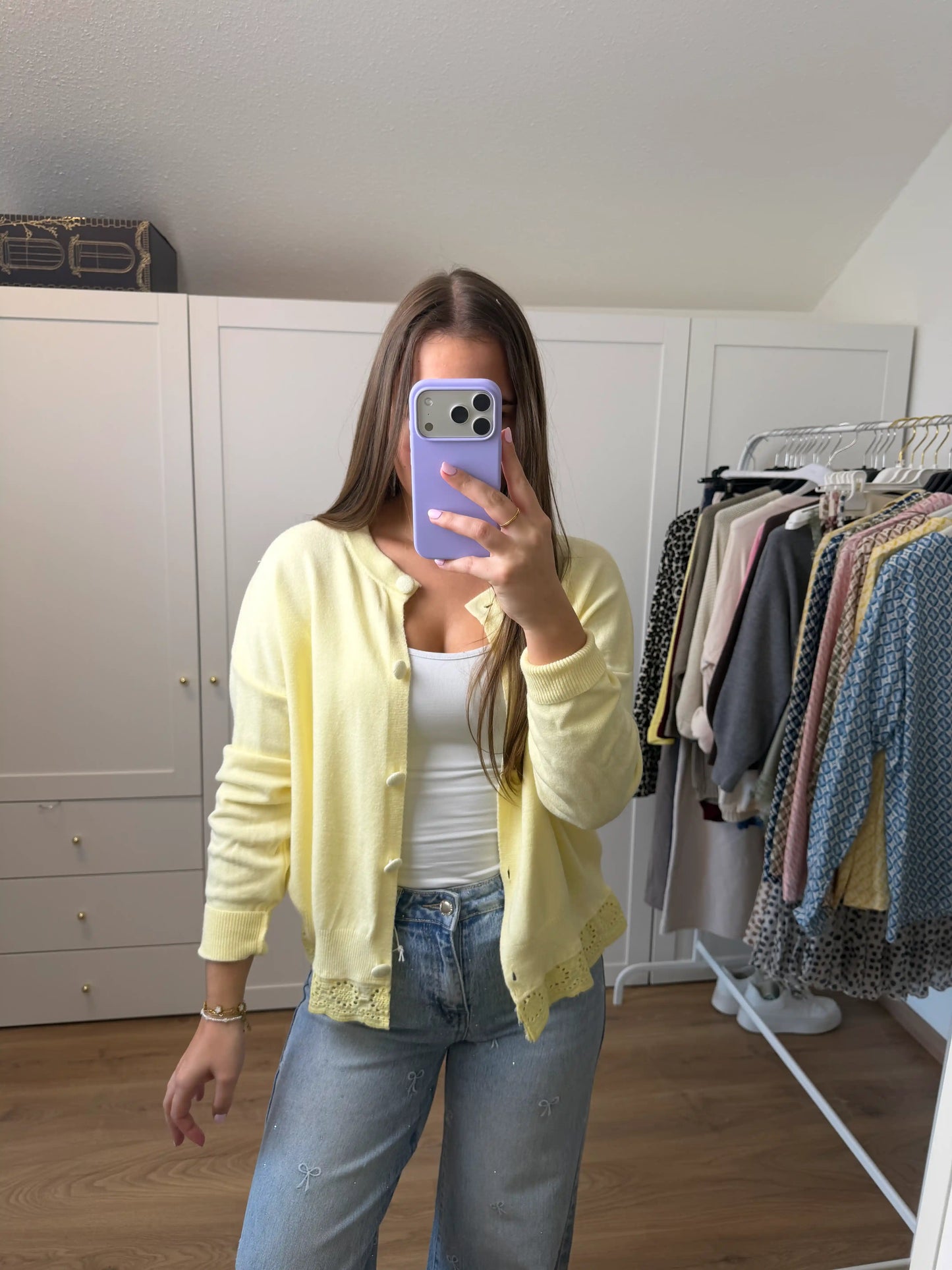 Pullover "Sweet Touch" Gelb