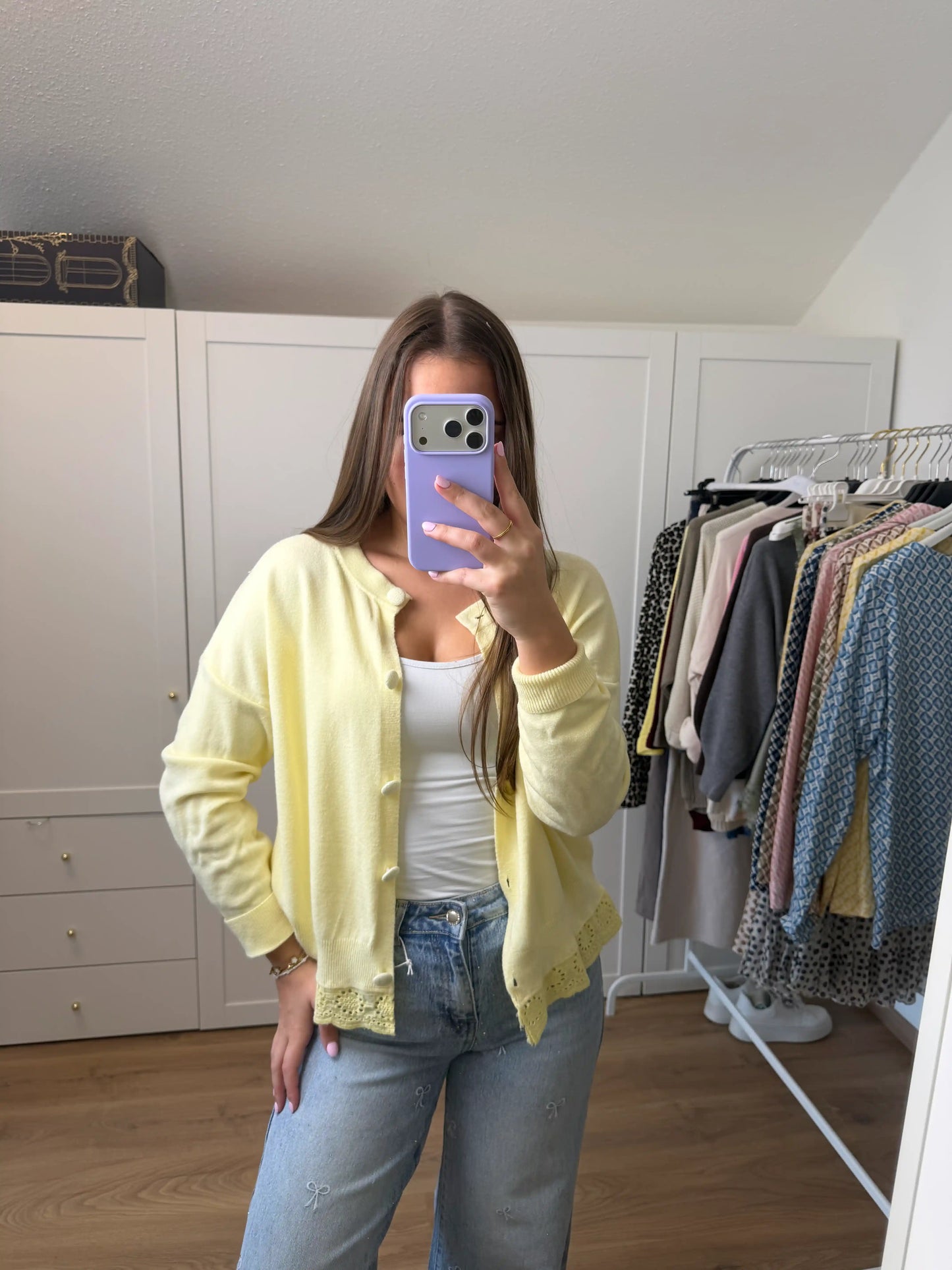 Pullover "Sweet Touch" Gelb