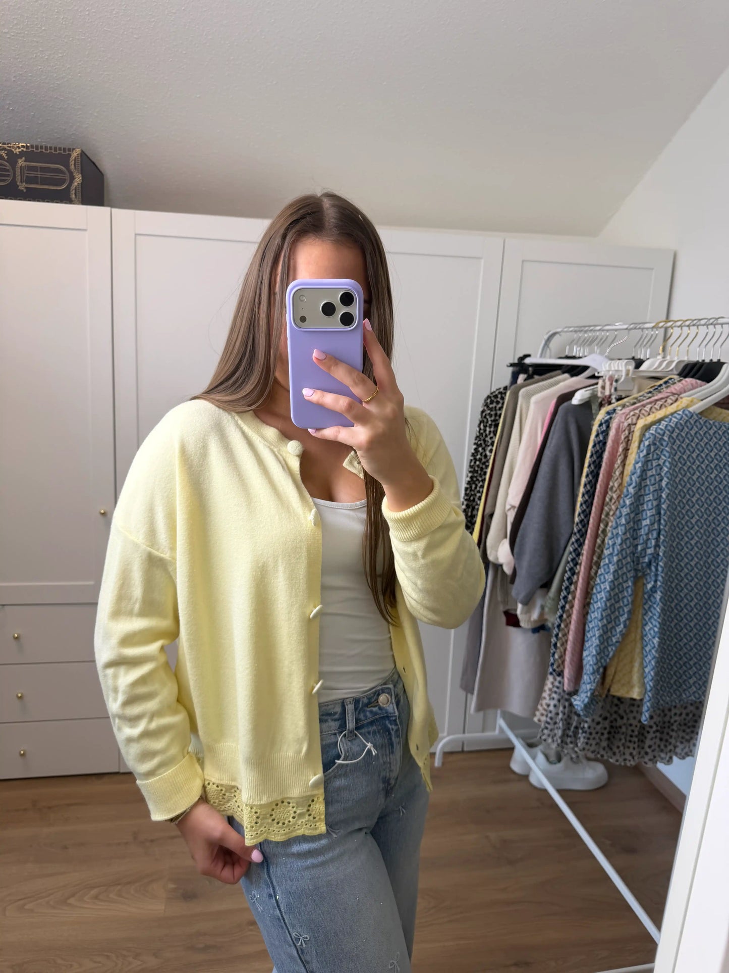 Pullover "Sweet Touch" Gelb