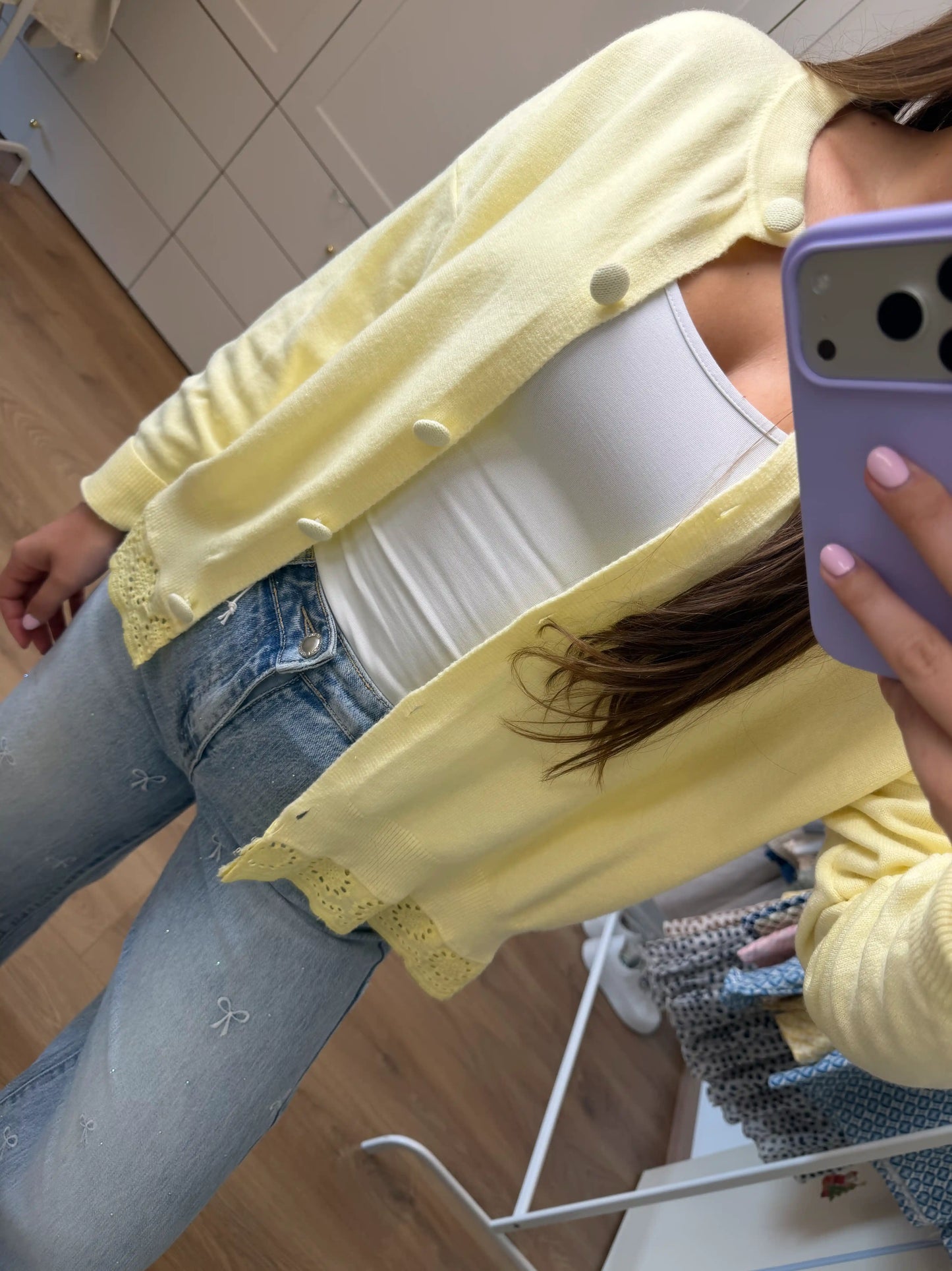 Pullover "Sweet Touch" Gelb