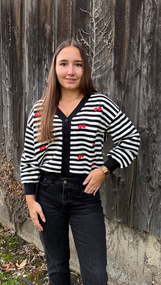 Cardigan "SweetCherry"