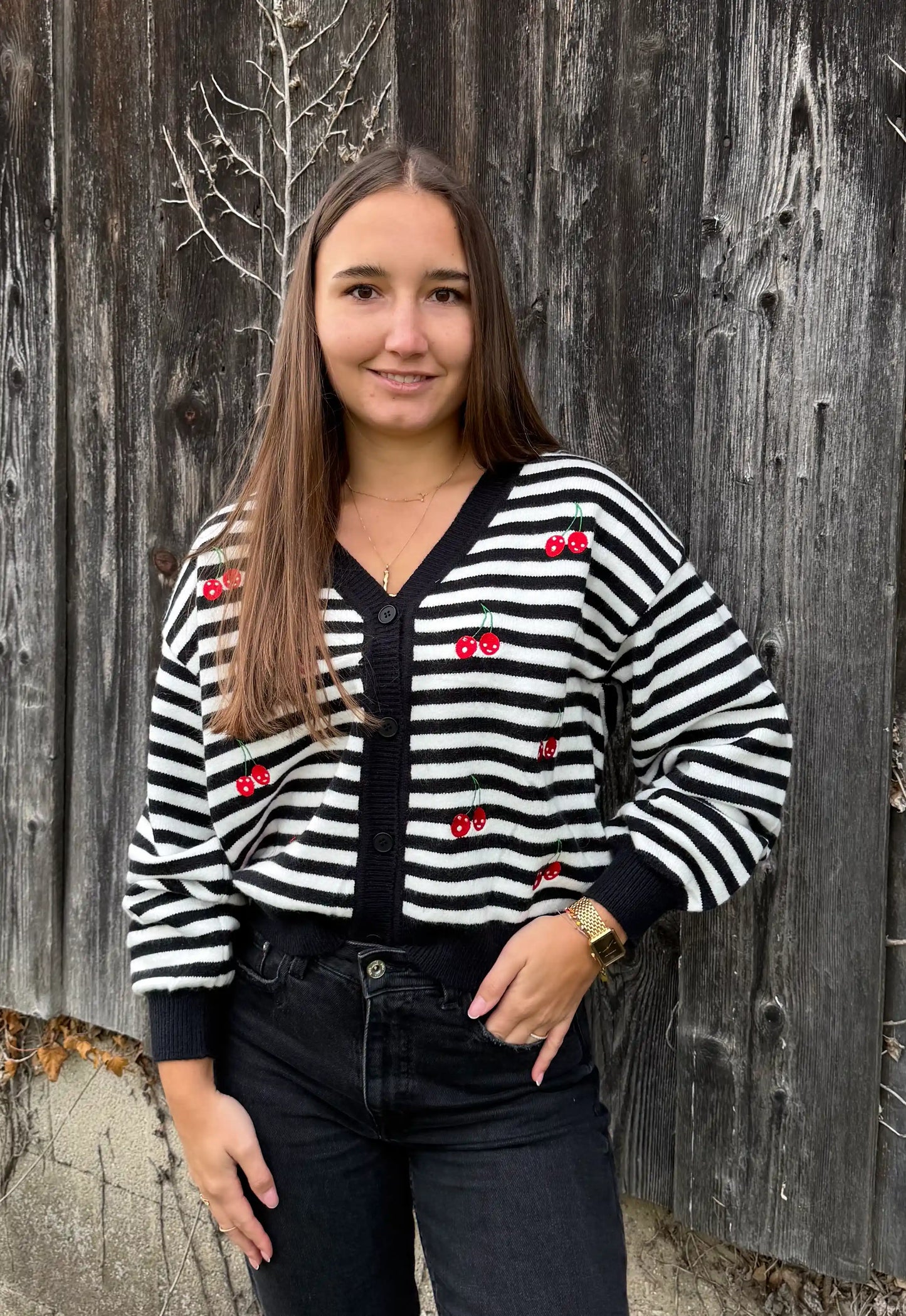 Cardigan "SweetCherry"