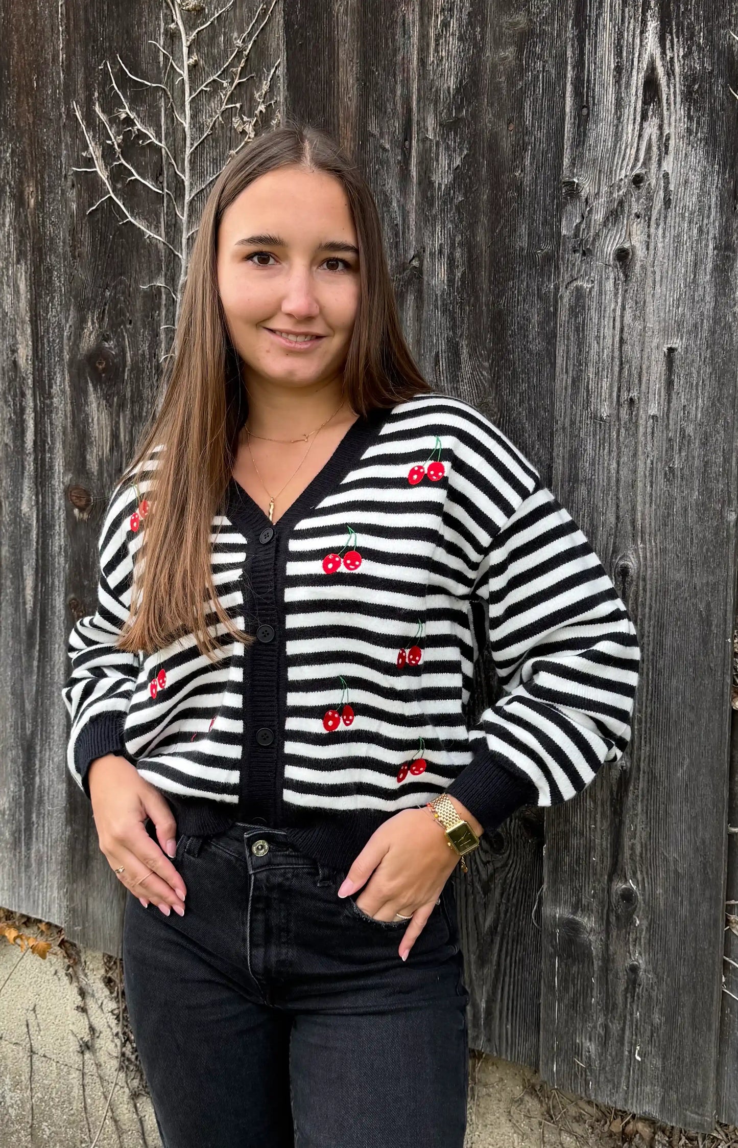 Cardigan "SweetCherry"