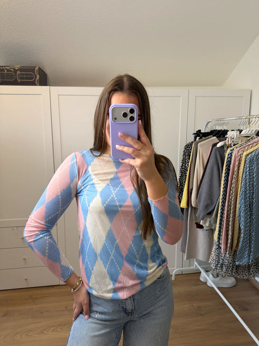 Basic-Shirt Cashemire "Heritage" Rosa