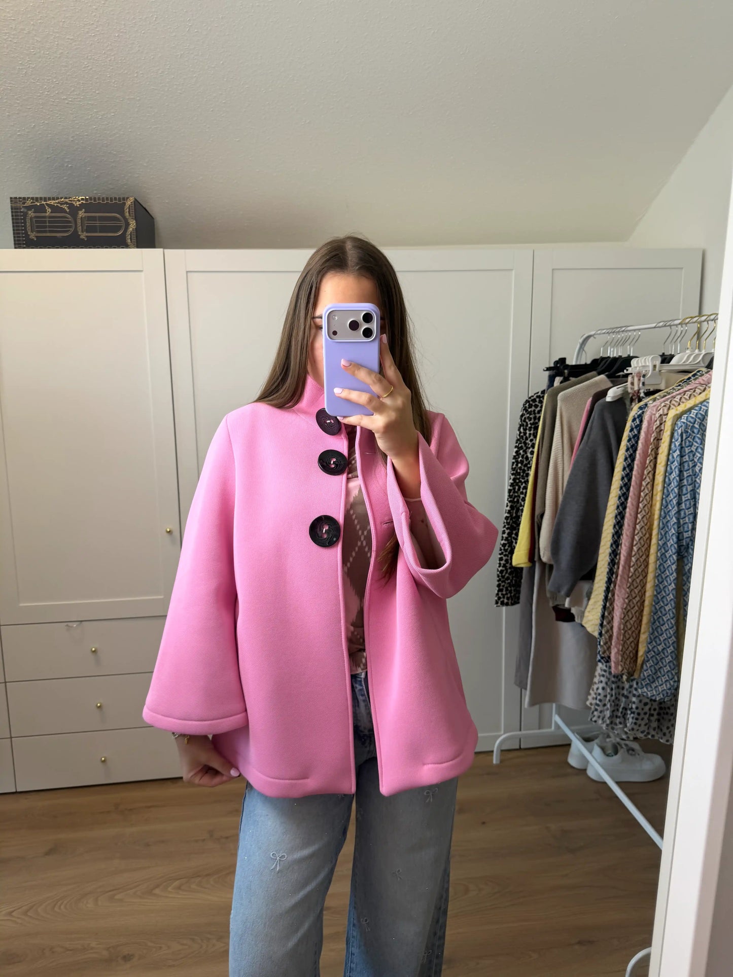 Jacke "Soft Elegance" Pink