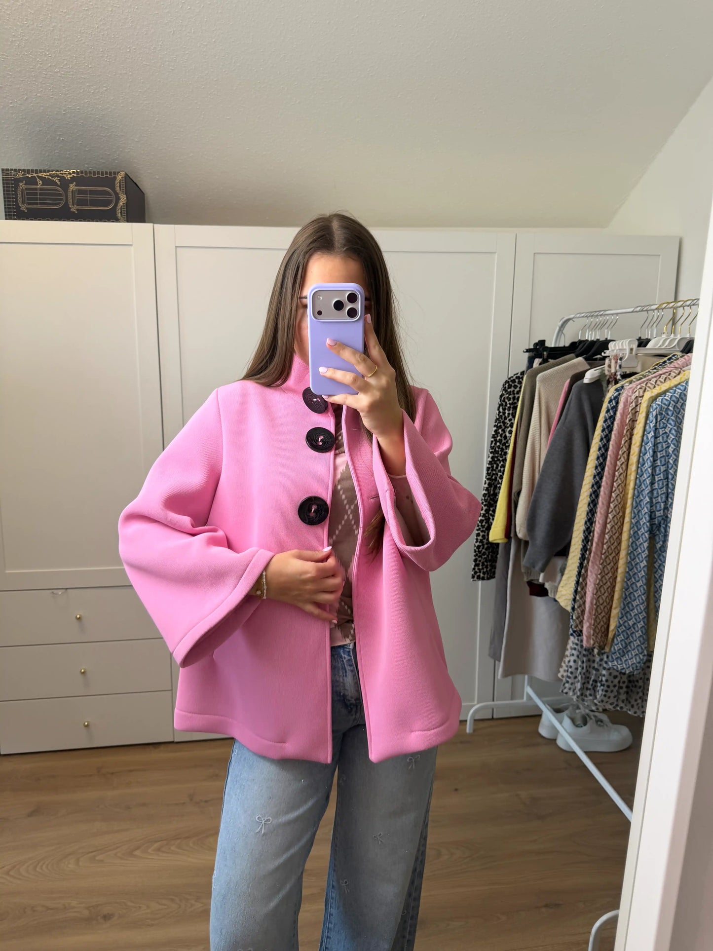 Jacke "Soft Elegance" Pink