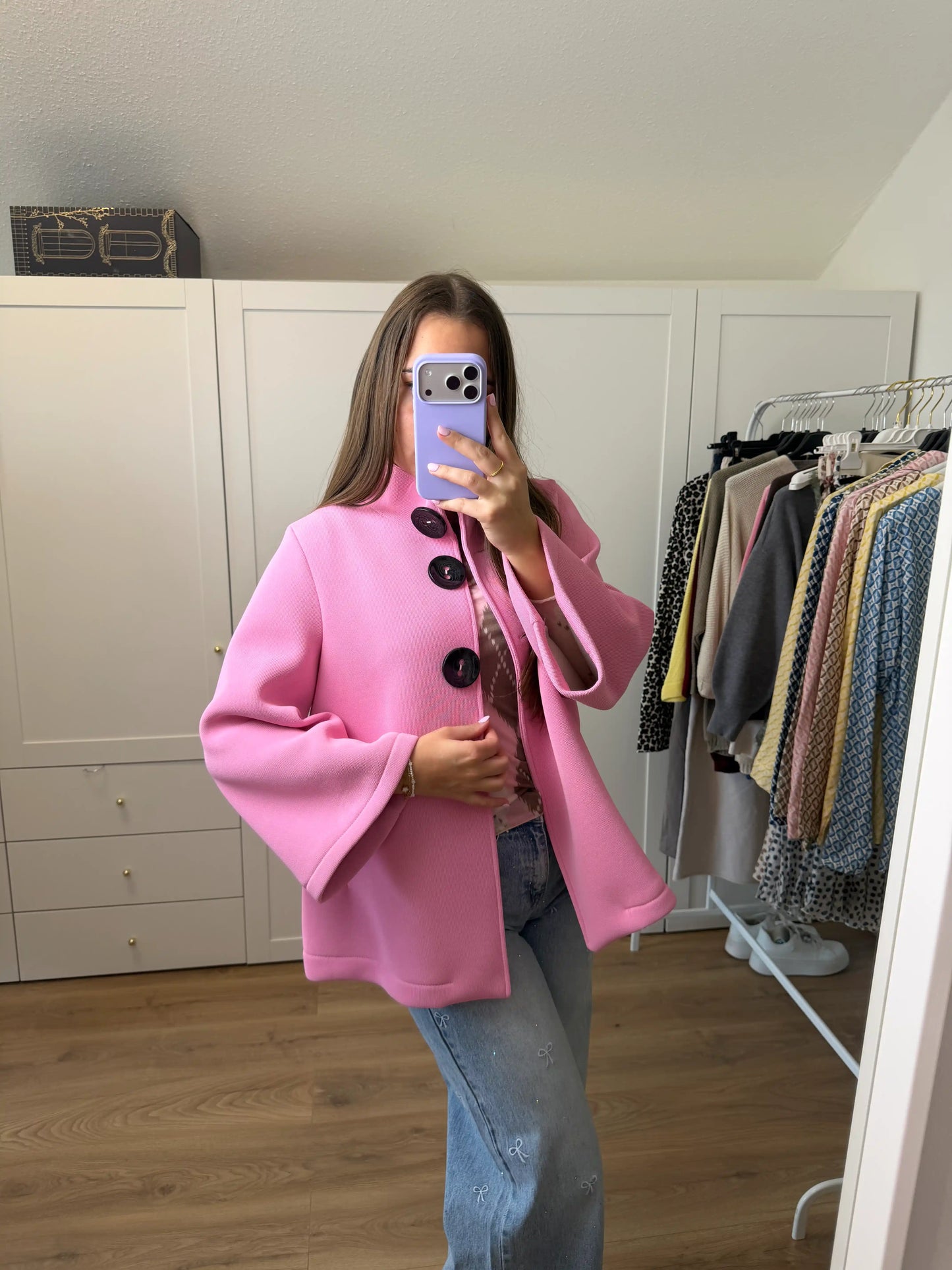 Jacke "Soft Elegance" Pink