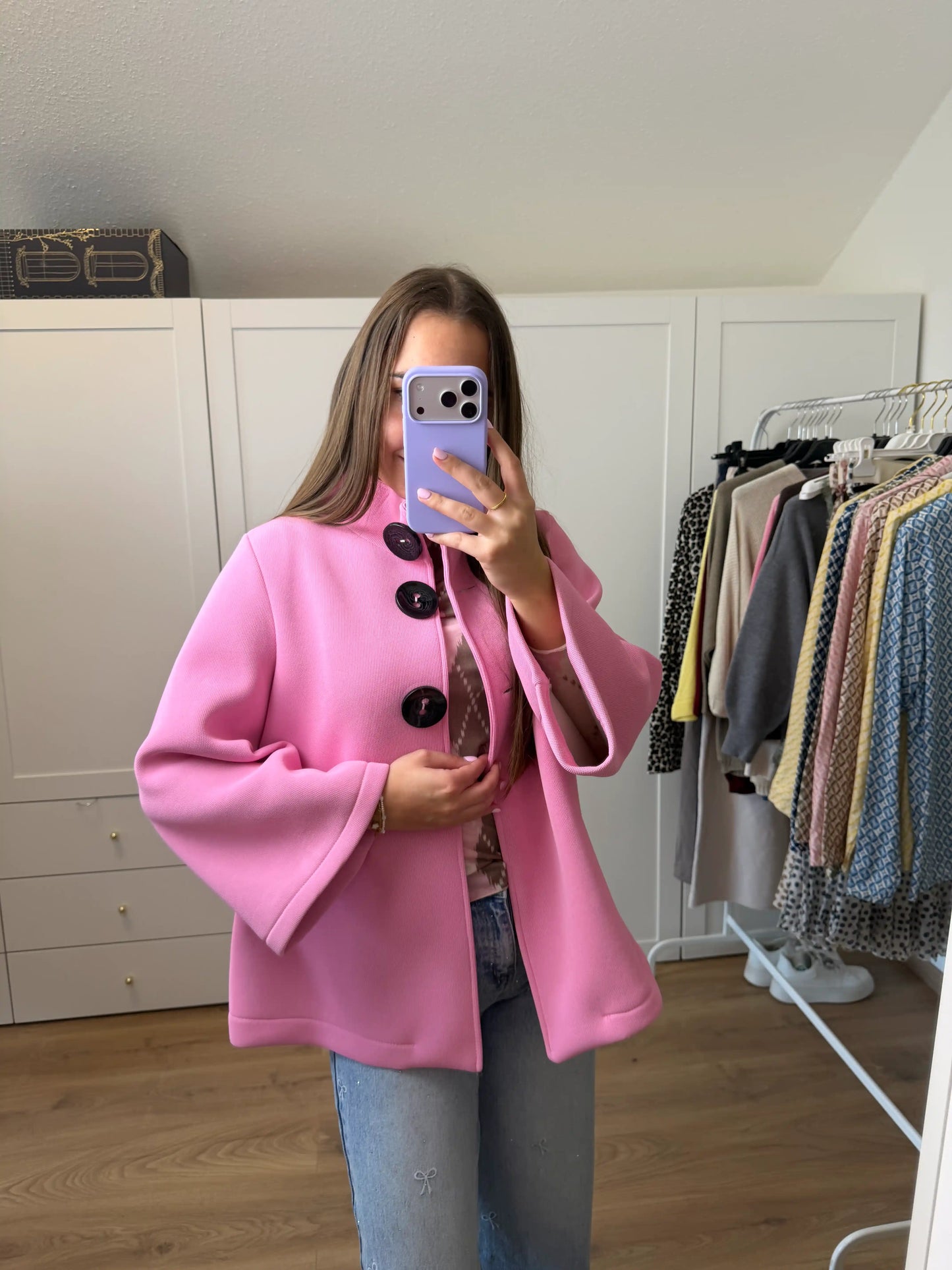 Jacke "Soft Elegance" Pink