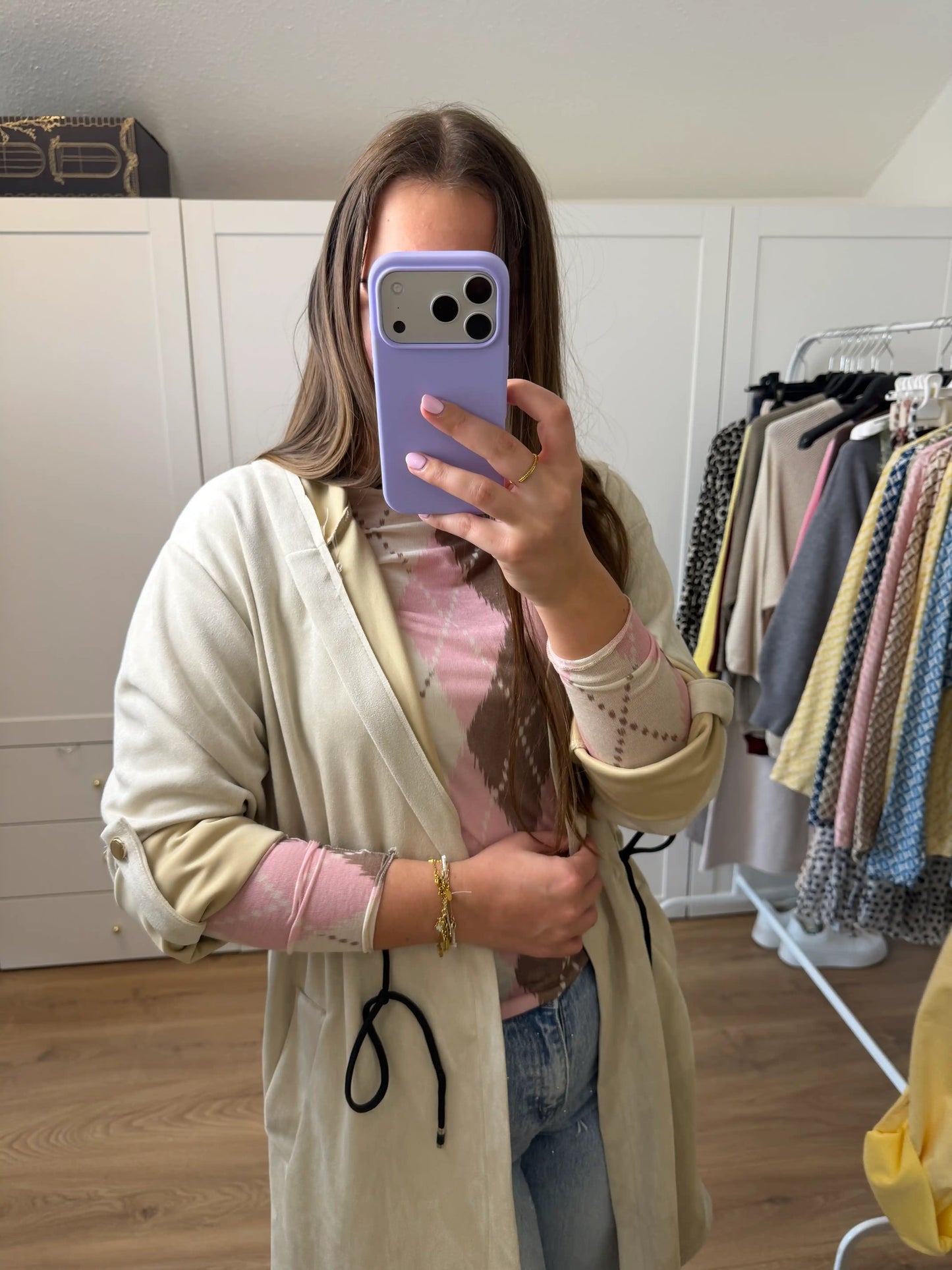 Mantel "Velvet Breeze" Beige