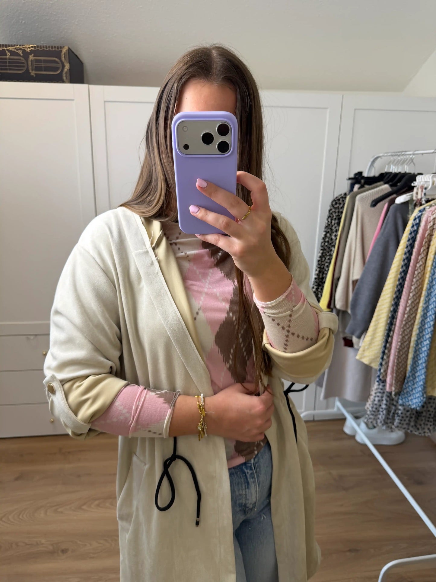 Mantel "Velvet Breeze" Beige