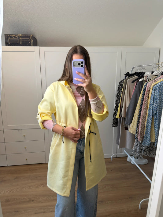 Mantel "Velvet Breeze" Gelb