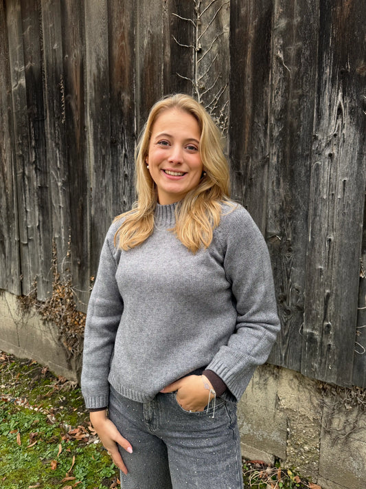 Pullover "Pure" Grau