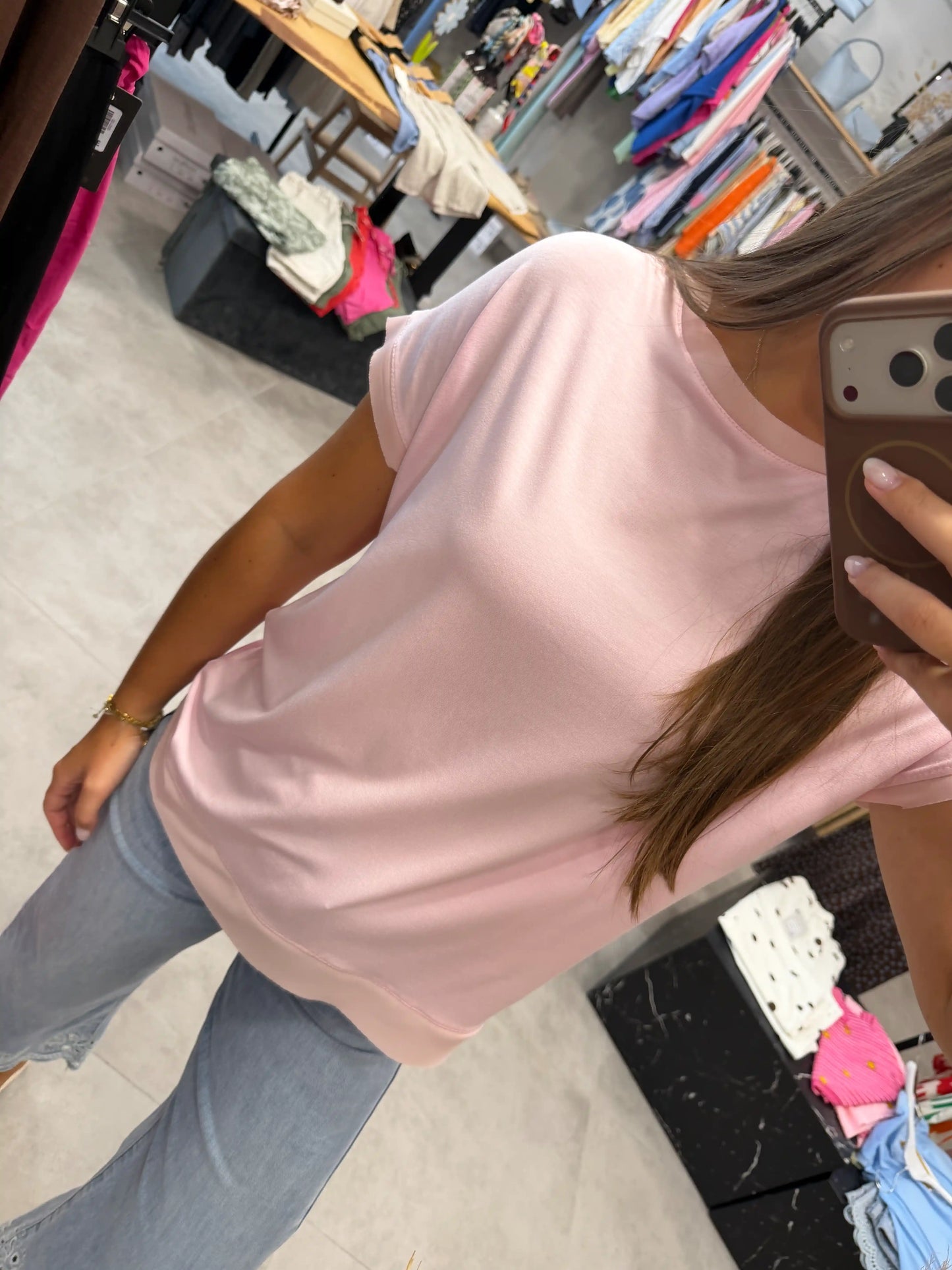 Basicshirt "Noa" Rosa