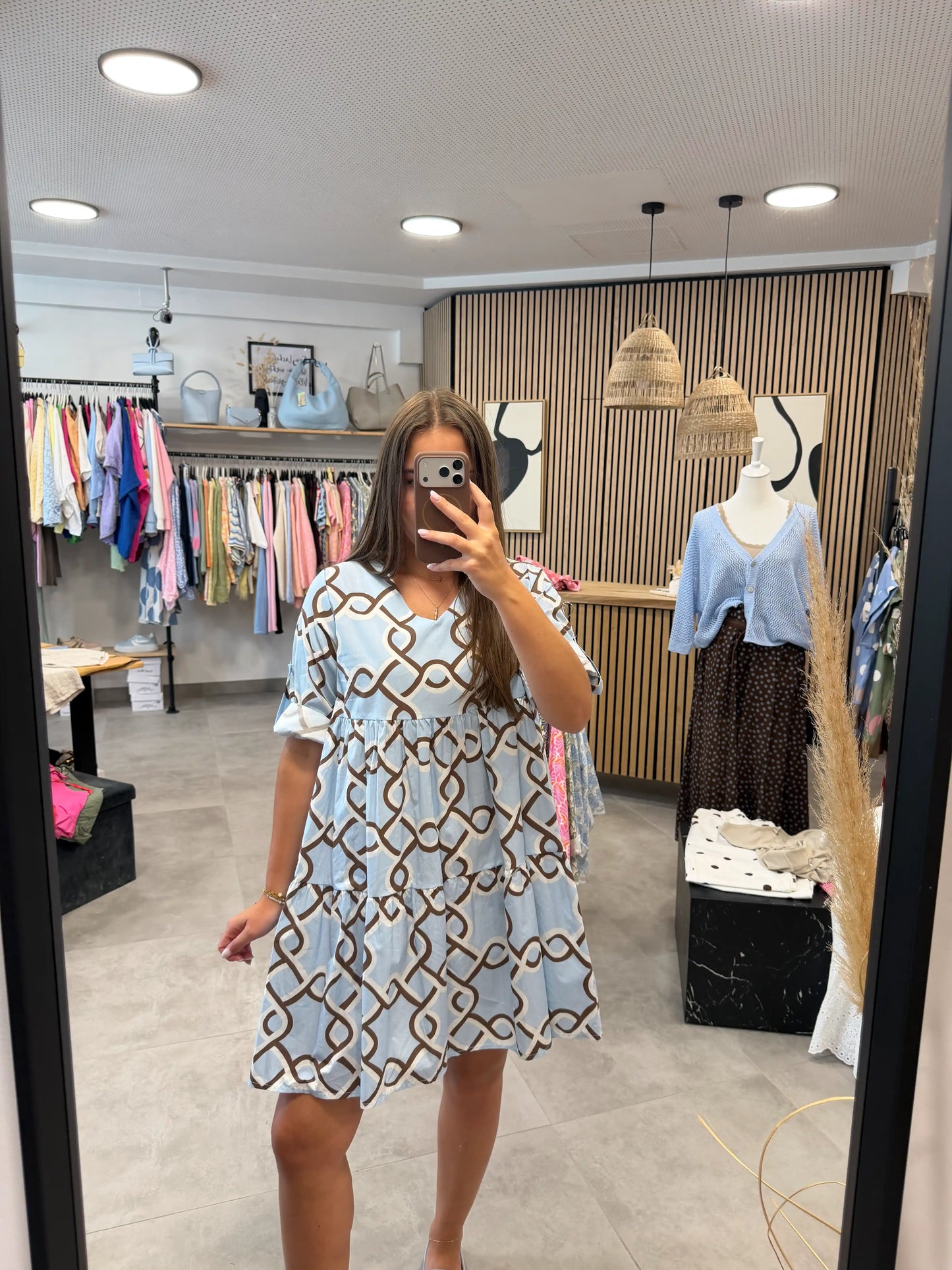 Kleid "Valencia" Hellblau