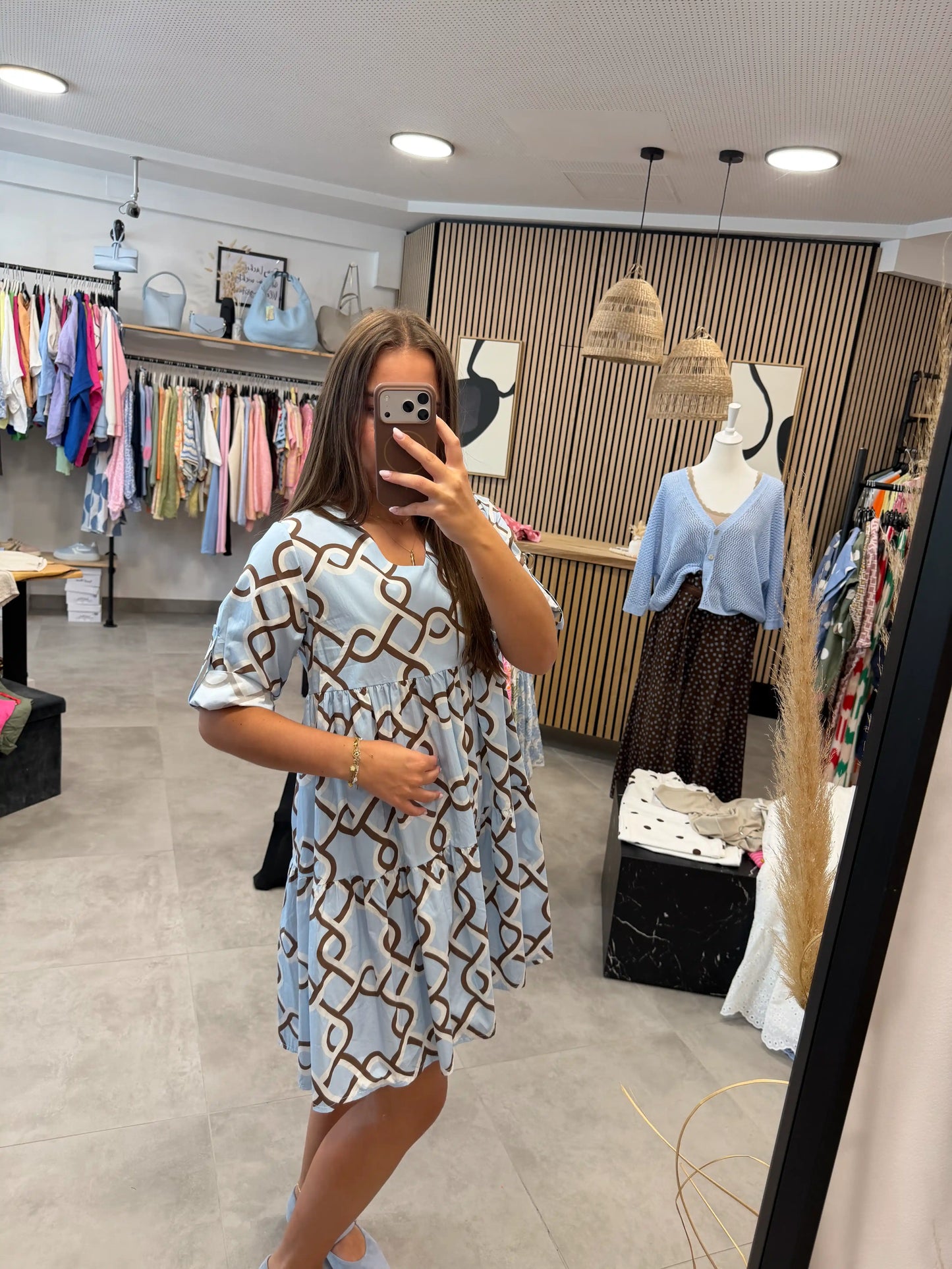 Kleid "Valencia" Hellblau