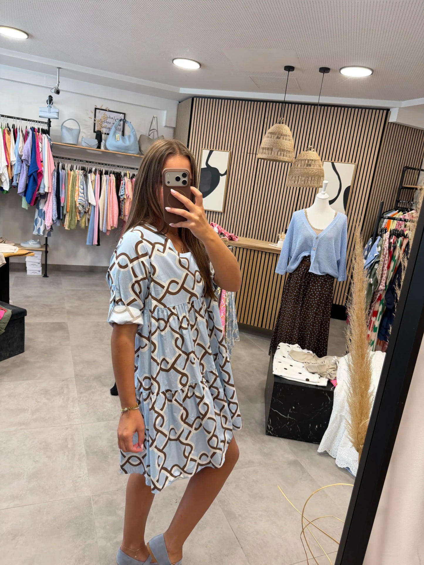Kleid "Valencia" Hellblau