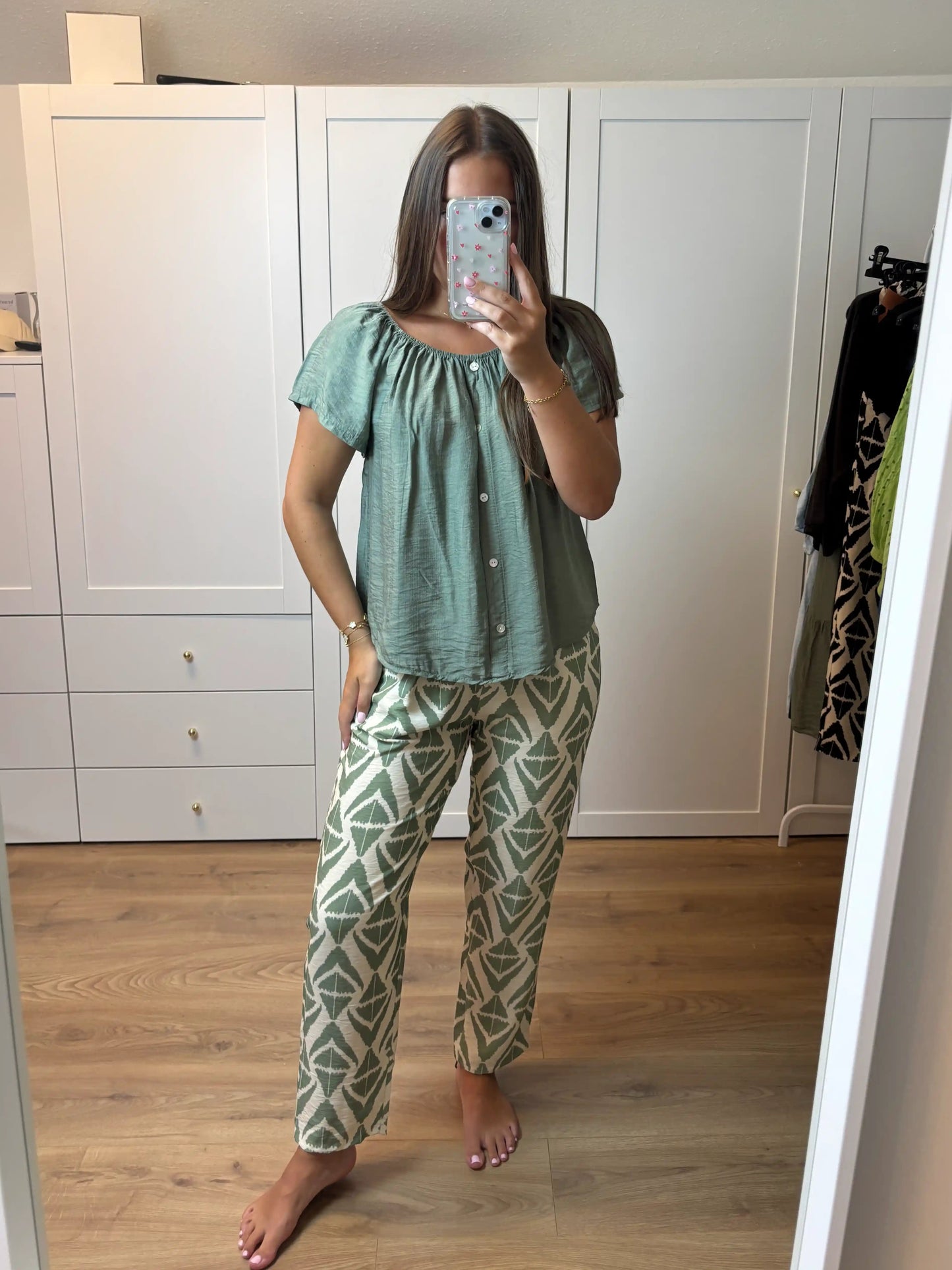 Hose "Palma" Olivegrün