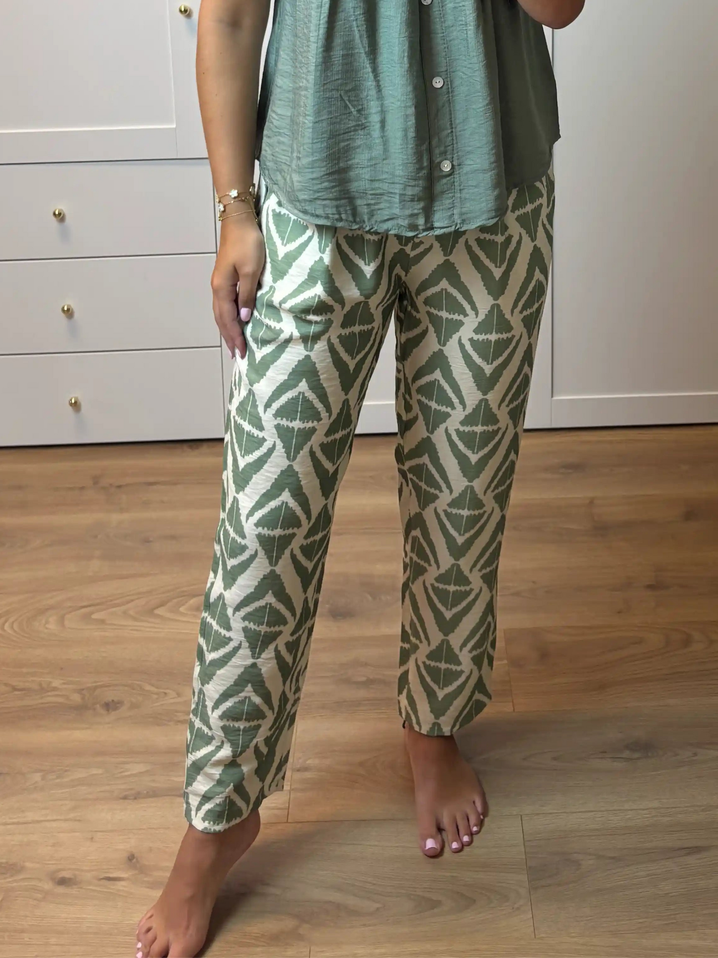 Hose "Palma" Olivegrün