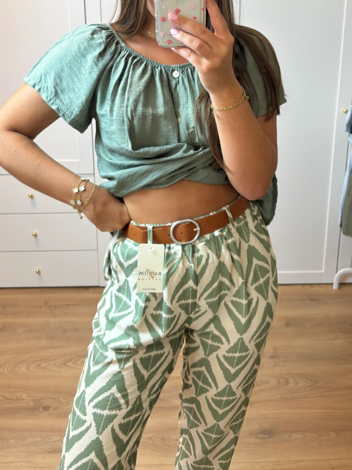 Hose "Palma" Olivegrün