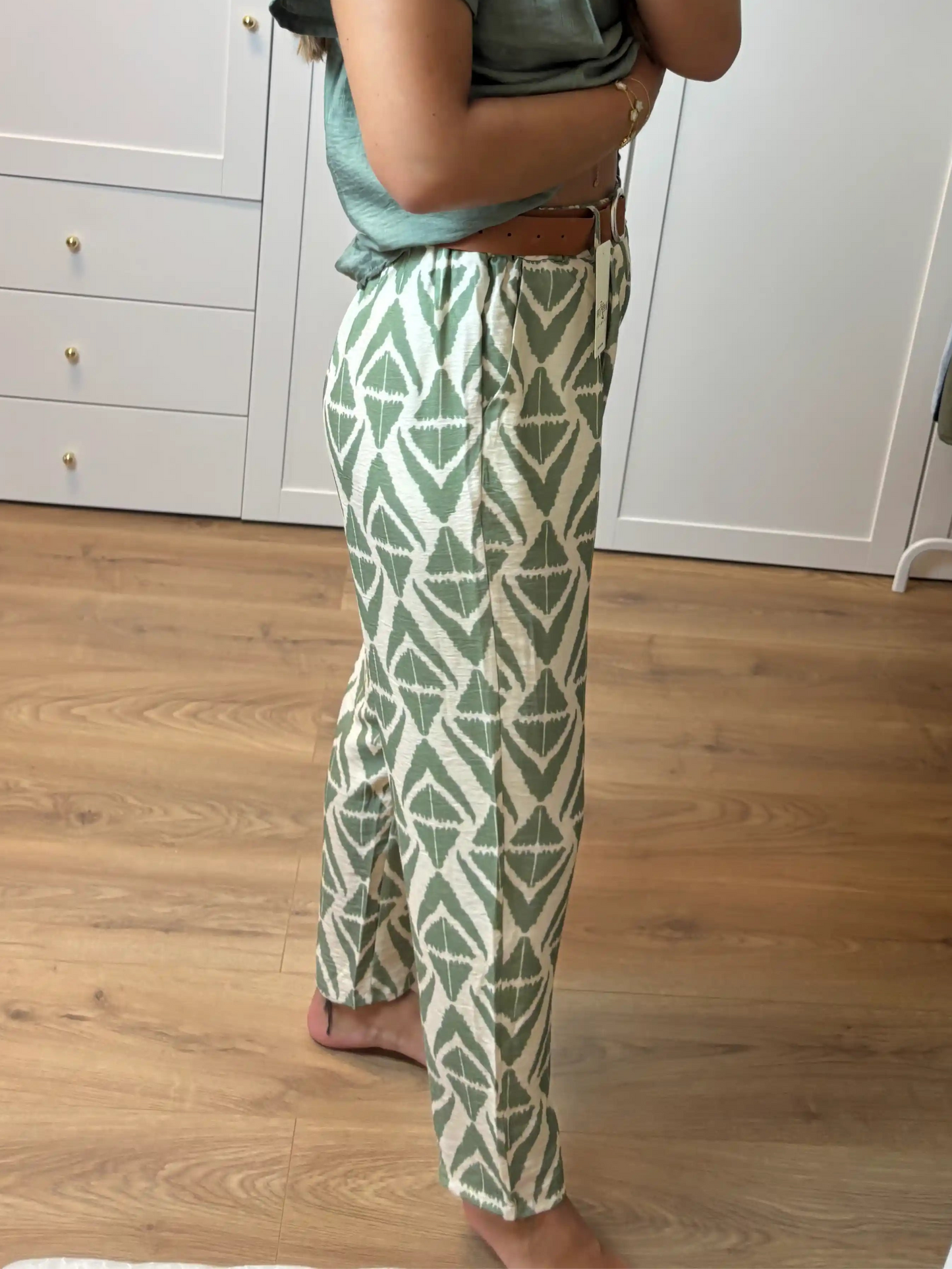 Hose "Palma" Olivegrün