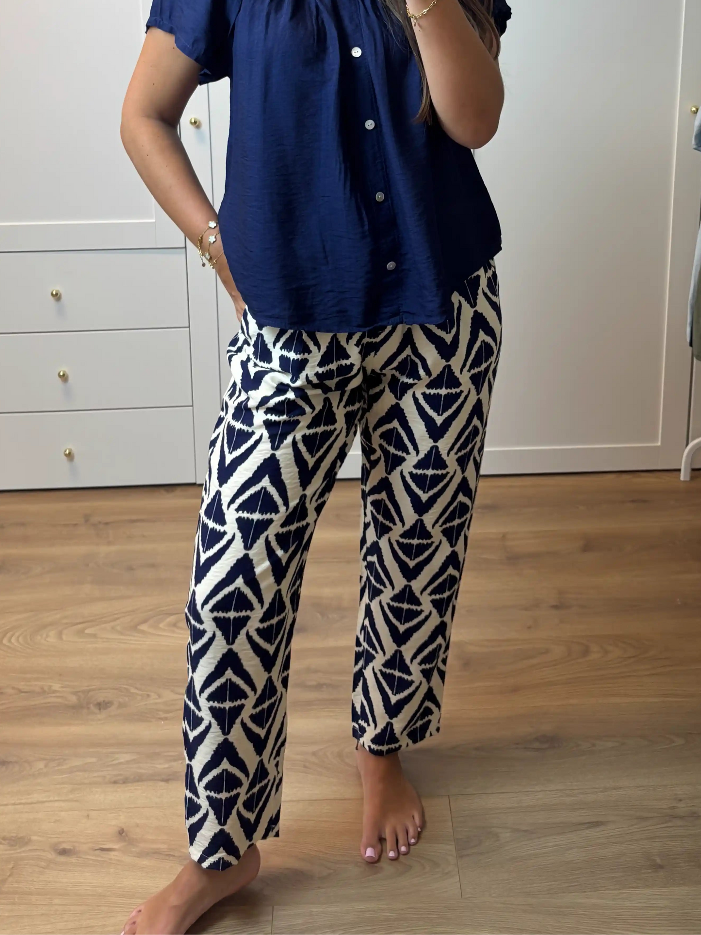 Hose "Palma" Dunkelblau