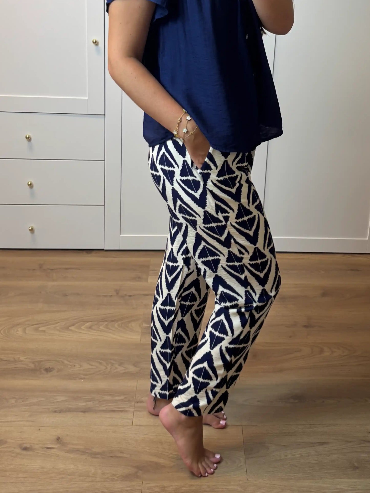 Hose "Palma" Dunkelblau