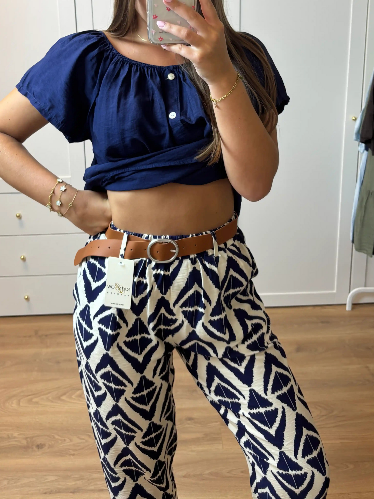 Hose "Palma" Dunkelblau