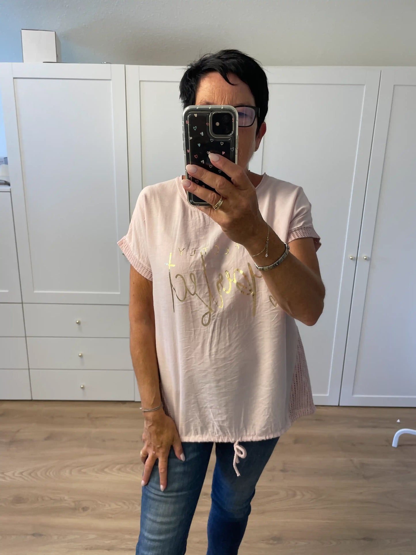Shirt "Imperfect" Rosa