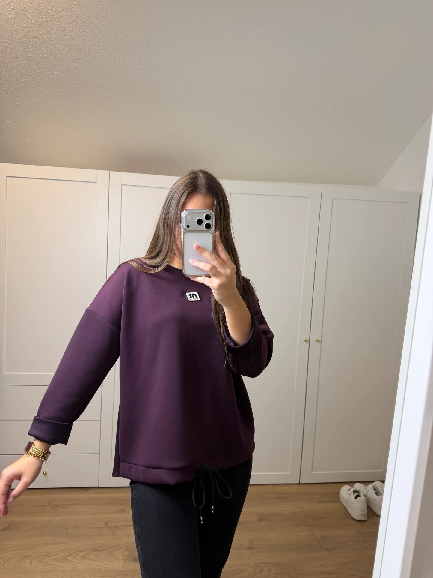 Pullover "Mia" Aubergine