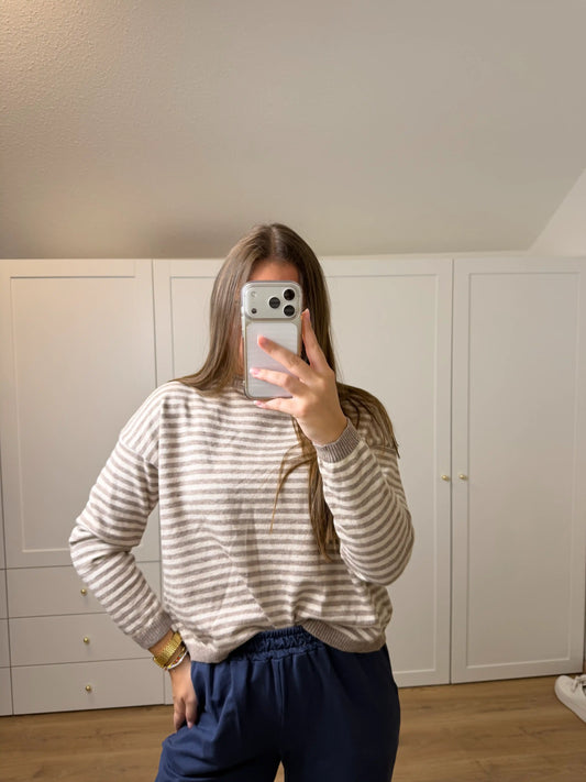 Pullover "Sail" Taupe