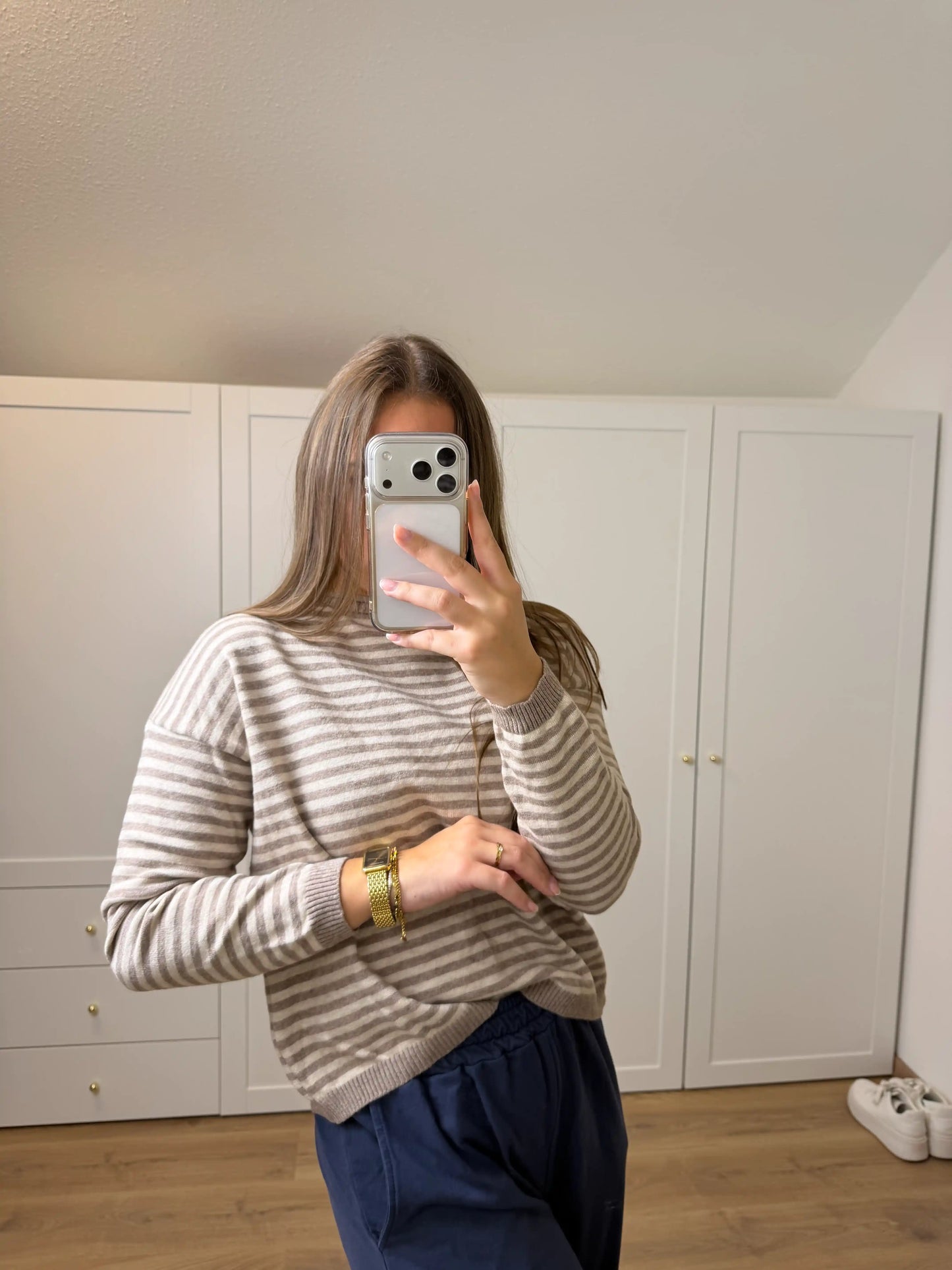 Pullover "Sail" Taupe