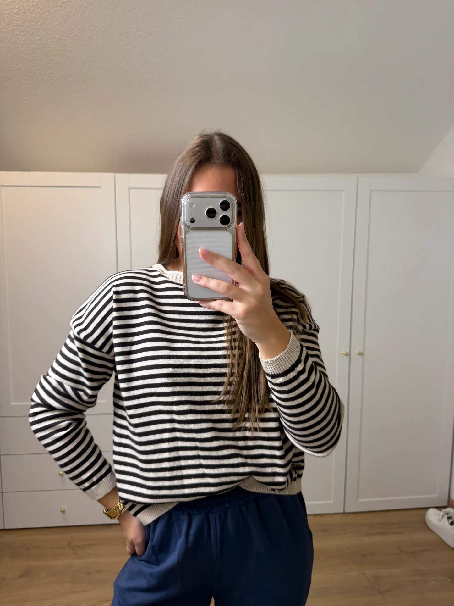 Pullover "Sail" Schokobraun