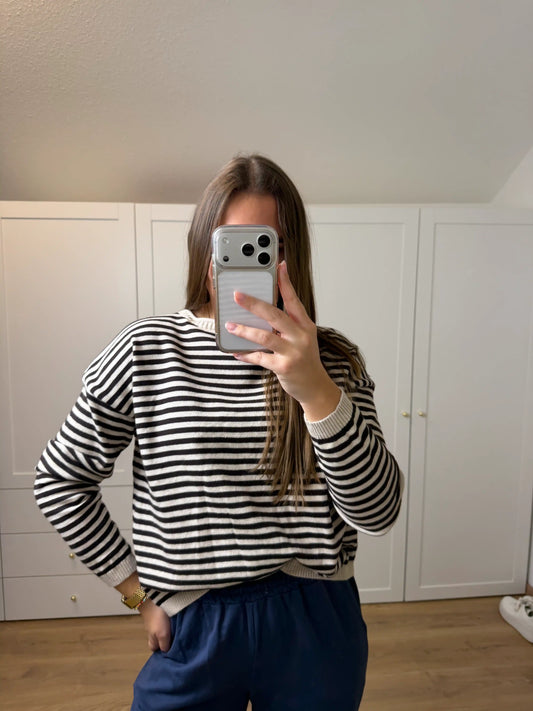 Pullover "Sail" Schokobraun